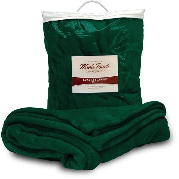 Mink Touch 50x60 Throw - Forest