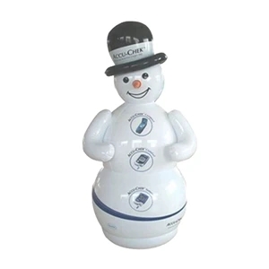 Air Sealed Balloon Inflatable in the Shape of Snowman