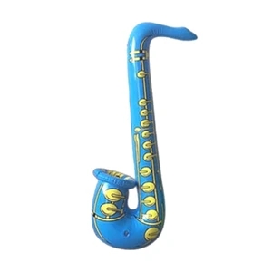 Air Sealed Balloon Inflatable in the Shape of Saxophone