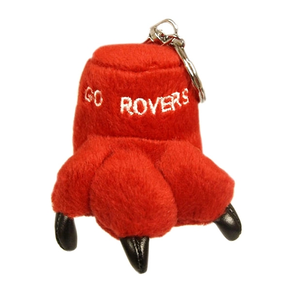 3&quot; Red &quot;Go Rovers&quot; Paw Key Chain