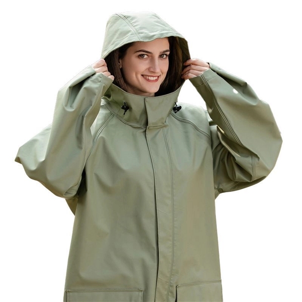 hooded waterproof raincoat rain jacket