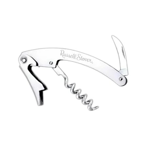 QUALITY STAINLESS STEEL WINE OPENER CORKSCREW WITH BLADE