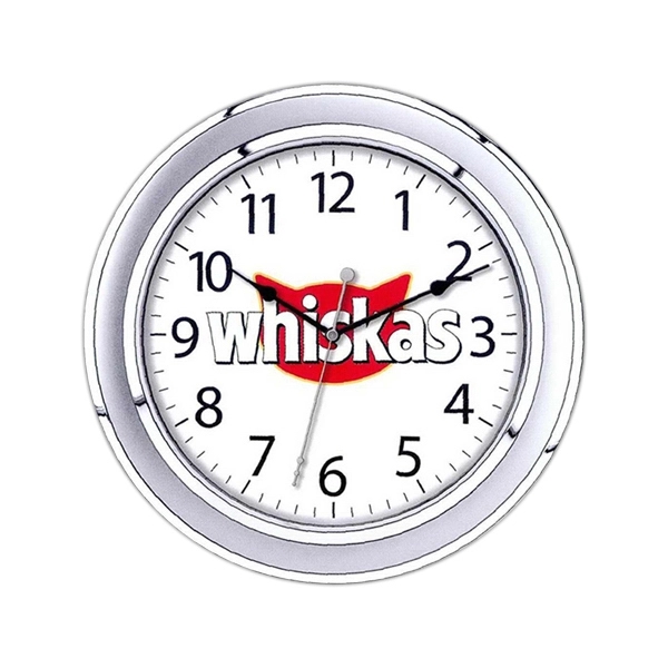 Wall clock with sweep second hand
