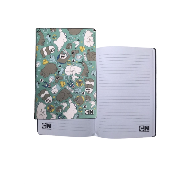 NOTEBOOK 4.25X6.5 PIC - FULL COVER PRINT- includes branded P