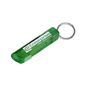 Lip balm with key ring