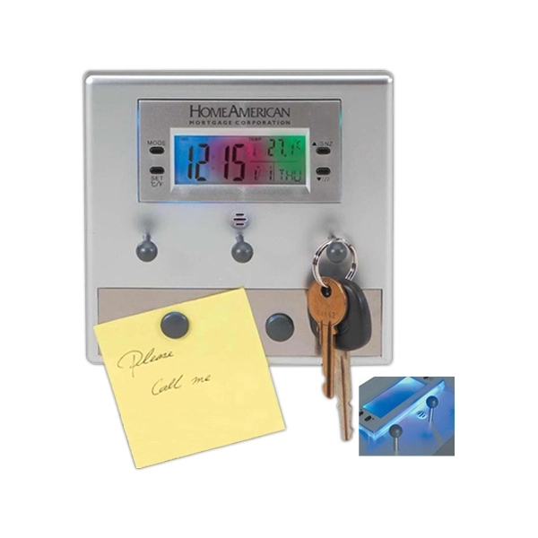 Digital Clock Key Holder
