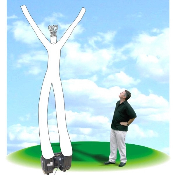 Inflatable 12ft Tall Fly Guy with fan - Image 3