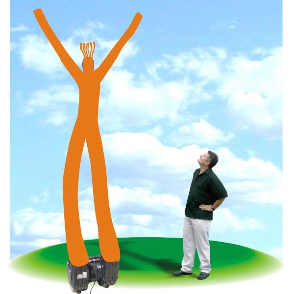 Inflatable 12ft Tall Fly Guy with fan - Image 9