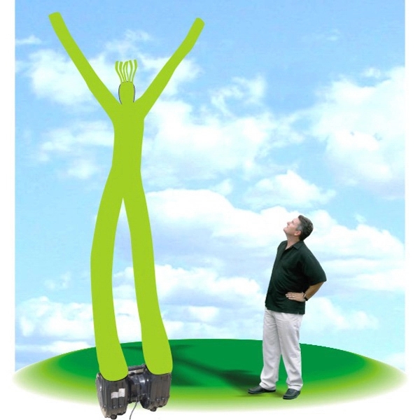 Inflatable 12ft Tall Fly Guy with fan - Image 1
