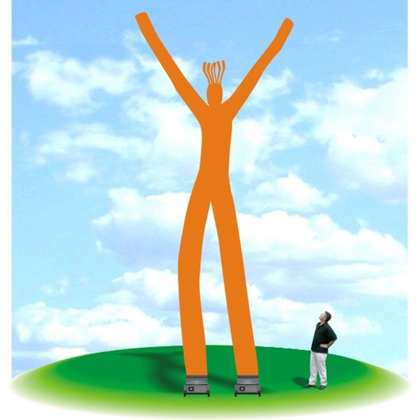 Inflatable 28' tall Fly Guy Tube Air Dancer - Image 9