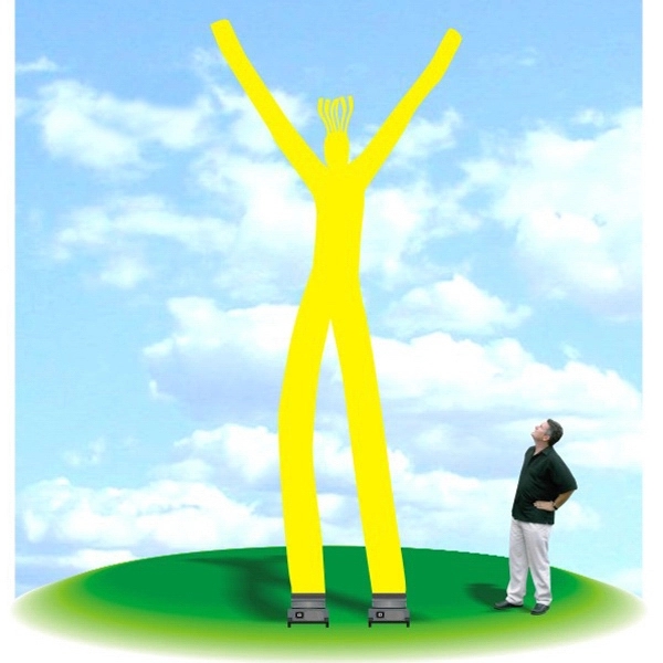 Inflatable 18' tall Fly Guy Tube Air Dancer with 2 fans - Image 12