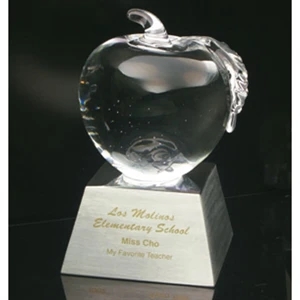 Glass apple award