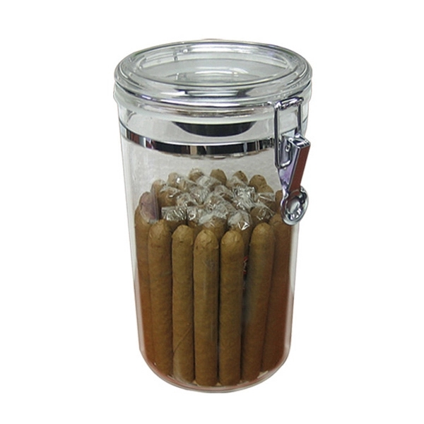 Acrylic cigar jar - Image 2