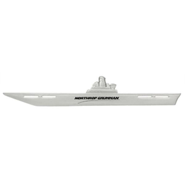Aircraft metal carrier letter opener