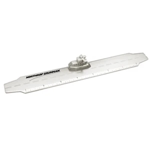 Aircraft metal carrier ruler