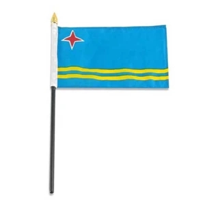 4" x 6" Aruba Flag