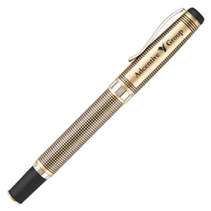 Gamma Satin Gold Rollerball Pen