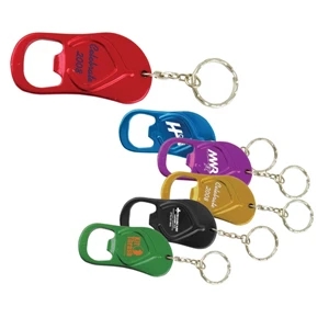 slipper shaped Bottle Opener key chain