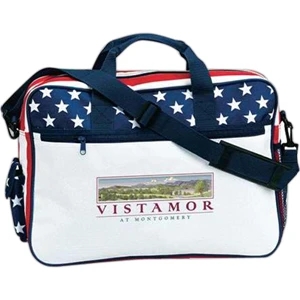 Stars & Stripes Briefcase (Overseas Special Order)