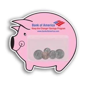 Piggy Bank Pocket Magnet