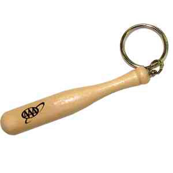 Baseball Bat Sport Keychain - Image 1