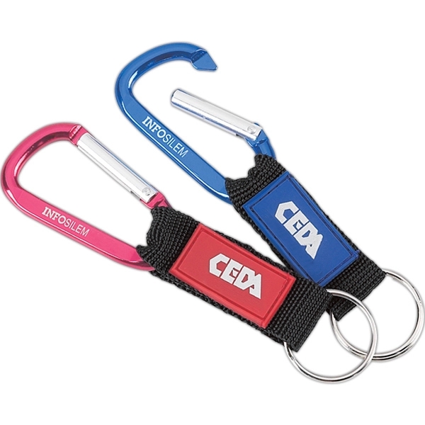 Taxco Carabiner with Banner and Ring