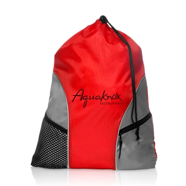 Sporter Drawstring Backpacks - Image 1