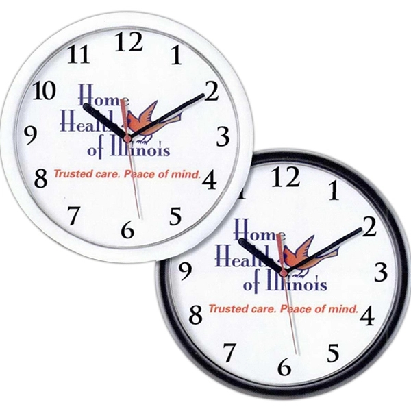 Logo and Photo Wall Clock - Image 1
