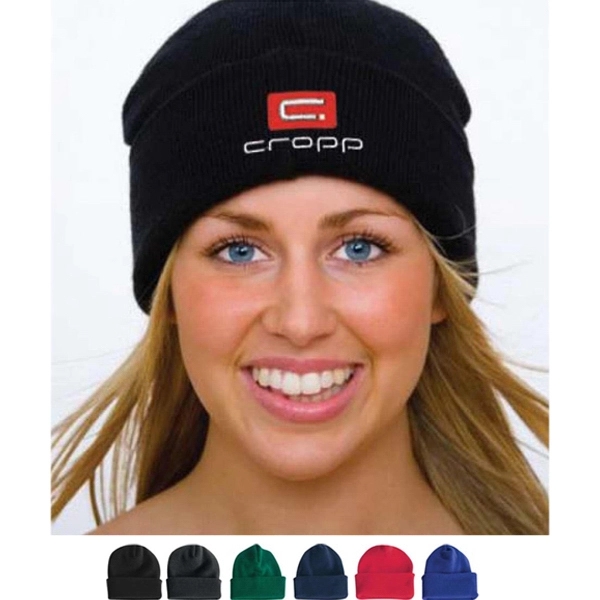 Long Knit Beanie - Image 1