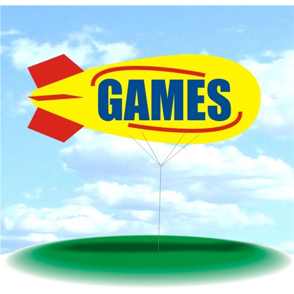 Helium Blimp Display - Games/Toys - Image 1