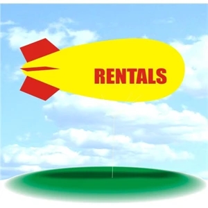 Helium Blimp Display - Real Estate/Rentals