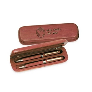 Wood Double Pen Gift Box