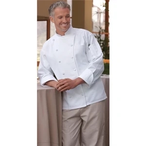 Yoke Back Executive Chef Coat - White