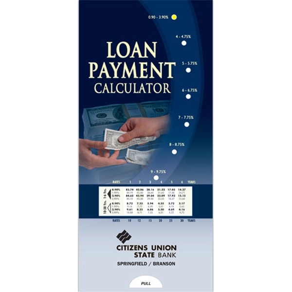 Loan Payment Calculator Pocket Slider