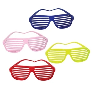 Slotted Toy Sunglasses In Colors