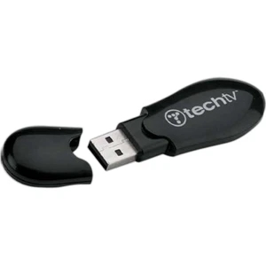 Curvy USB flash drive