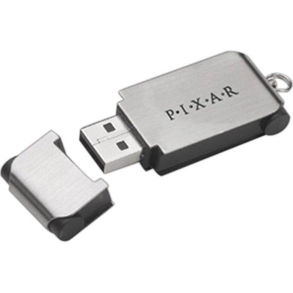 Tech USB flash drive keychain