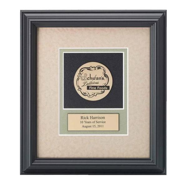 Gold Medallex Framed Medallion Award