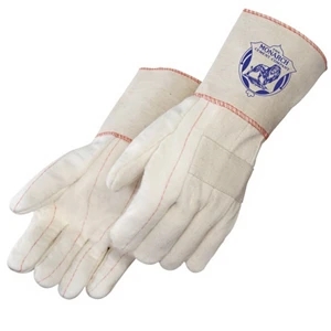 Heavy Weight Hot Mill Gloves with Burlap Lining