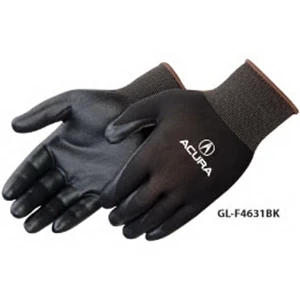 Ultra-thin Black Nitrile Foam Palm Coated Black Knit Gloves
