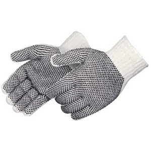 Cotton/Polyester Gloves w/ PVC 2-Sided PVC Dots