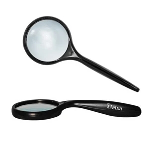 5x Bent Handle Hand-Held Magnifier 2" Lens