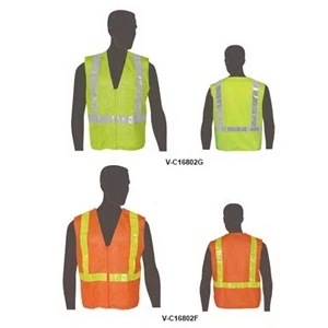 Class 2 Compliant Hi-Viz Surveyor Mesh Safety Vest