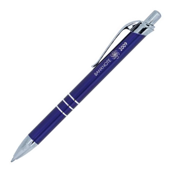 Velino Metal Retractable Ballpoint Pen - Image 3