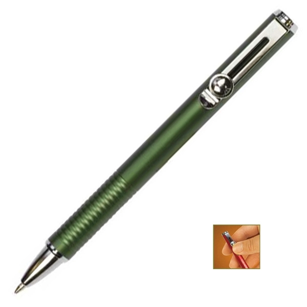 Clippenger Metal Retractable Ballpoint Pen - Image 4
