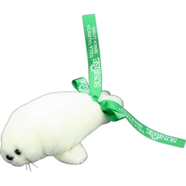 6-8" Sea Life White Seal - Image 1