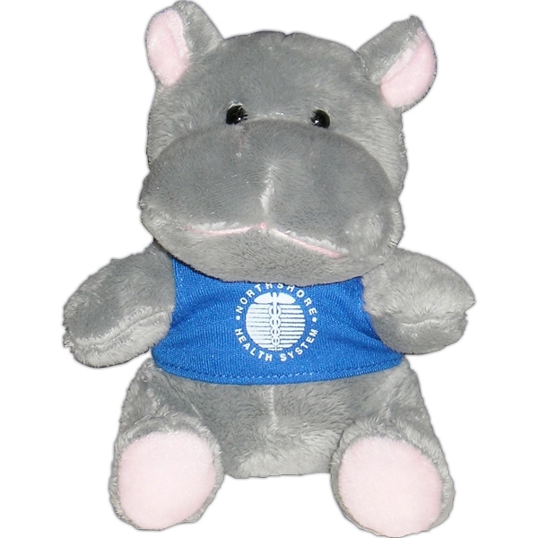 5" Plush Pals Hippo - Image 1