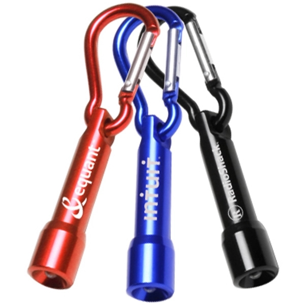 Small Keylight & Carabiner Keychains - Image 1