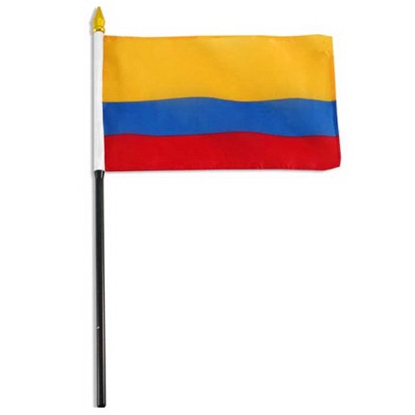 4" x 6" Colombia Flag