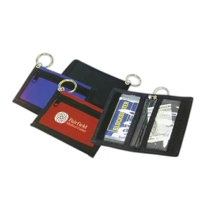 Bi-Fold Wallet with Key Ring